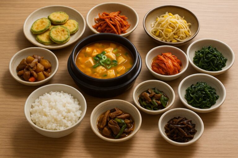 한국 식문화의 아름다움: 밥상에서 느끼는 자연과 정
